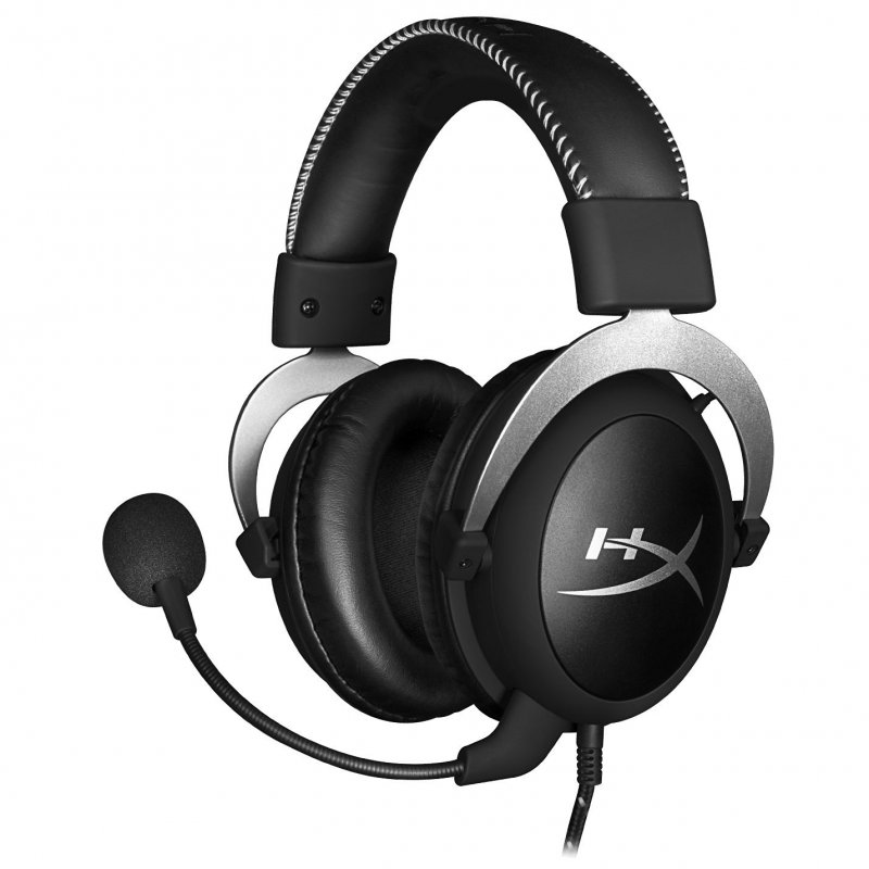 HyperX Cloud Silver herní headset pro PS4, Xbox One a PC - obrázek produktu