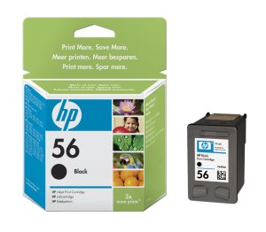 HP no. 56 - černá ink. kazeta, C6656AE - obrázek produktu