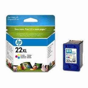 HP no. 22XL - 3barevná ink. kazeta velká, C9352CE - obrázek produktu
