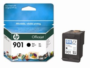 HP 901 - černá inkoustová kazeta, CC653AE - obrázek produktu