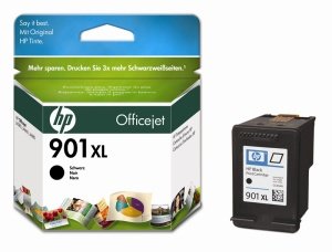 HP 901XL - černá inkoustová kazeta, CC654AE - obrázek produktu