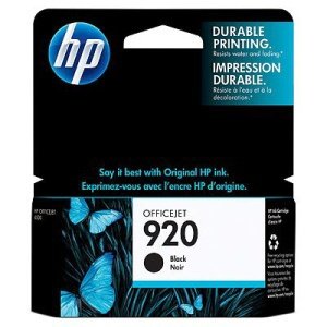HP 920 - černá inkoustová kazeta, CD971AE - obrázek produktu