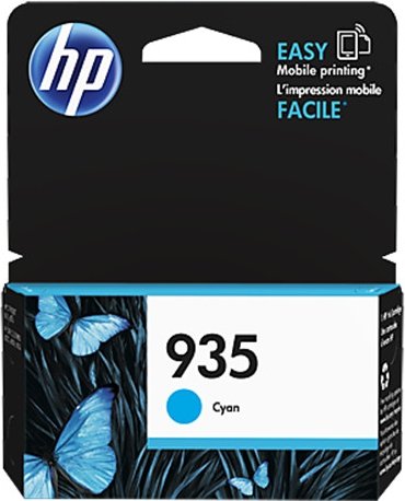 HP 935 azurová inkoustová kazeta, C2P20AE - obrázek produktu