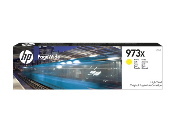 HP 973X žlutá inkoustová kazeta, F6T83AE - obrázek produktu