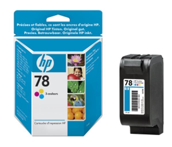 HP no. 78 - 3barevná ink. kazeta malá, C6578D - obrázek produktu