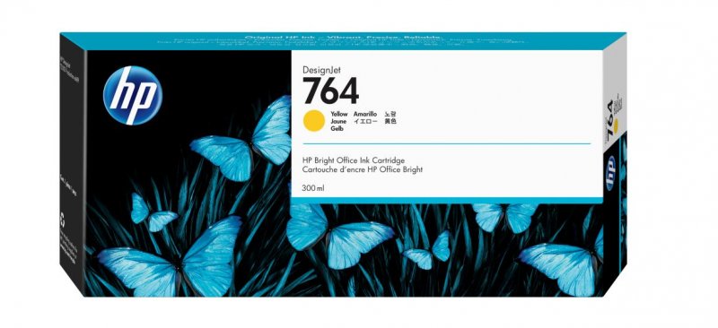 HP 764 ink. náplň Yellow, C1Q15A - obrázek produktu