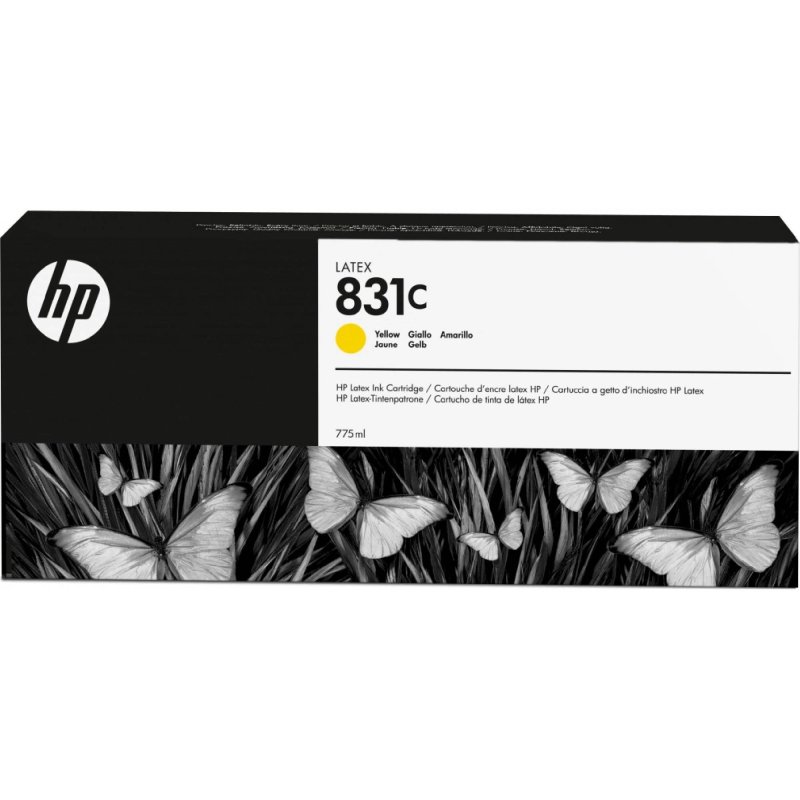 HP 831C inkoustová náplň žlutá, CZ697A - obrázek produktu