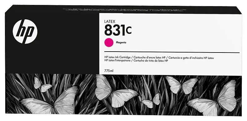 HP 831C inkoustová náplň purpurová, CZ696A - obrázek produktu