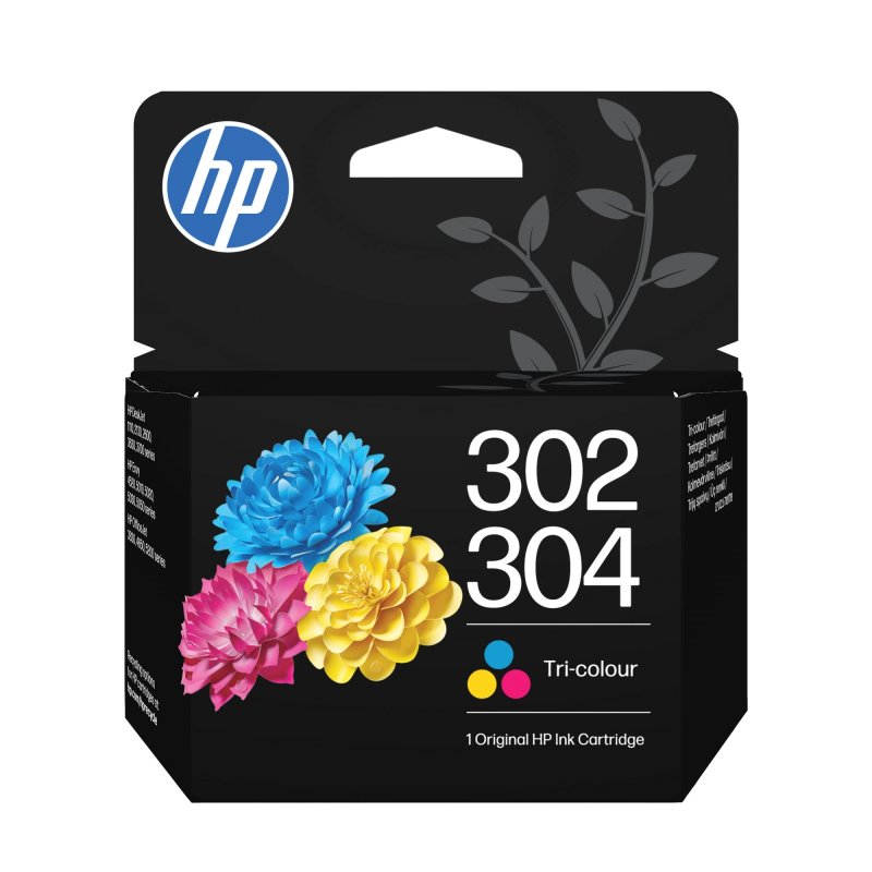 HP 302 / 304 Tri-color Original Ink Crtg - obrázek produktu