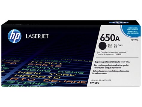 HP 650A - černý Contract Toner, CE270AC - obrázek produktu