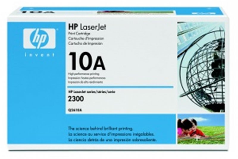 HP inteligentní tisková kazeta černá, Q2610A - obrázek produktu