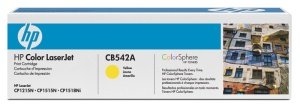 HP tisková kazeta žlutá, CB542A - obrázek produktu