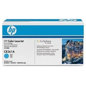 HP tisková kazeta azurová, CE261A - obrázek produktu