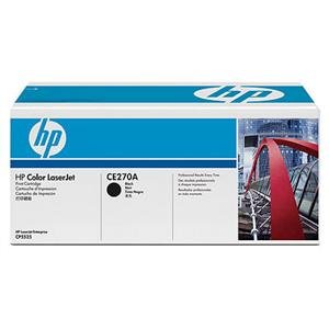 HP tisková kazeta černá, CE270A - obrázek produktu
