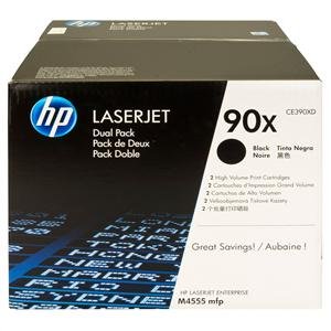 HP tisková kazeta černá velká - 2 pack, CE390XD - obrázek produktu