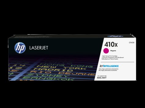 HP 410X tisková kazeta purpurová velká, CF413X - obrázek produktu