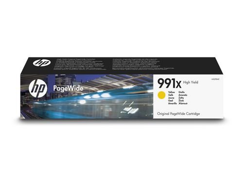 HP 991X High Yield žlutá PageWid Cartrige, M0J98AE - obrázek produktu