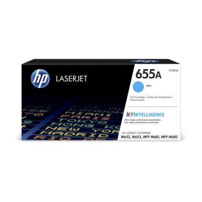 HP 655A azurová LaserJet Cartridge, CF451A - obrázek produktu