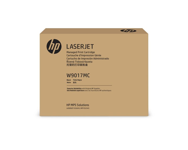 HP Black Managed LJ Toner Cartridge, W9017MC - obrázek produktu