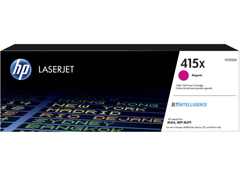 HP 415X Magenta LaserJet Toner Cartridge, W2033X - obrázek produktu