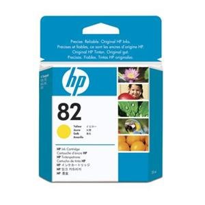 HP no 82 - žlutá ink. kazeta, CH568A - obrázek produktu
