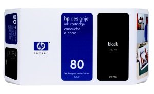 HP no 80 - černá ink. kazeta, C4871A - obrázek produktu