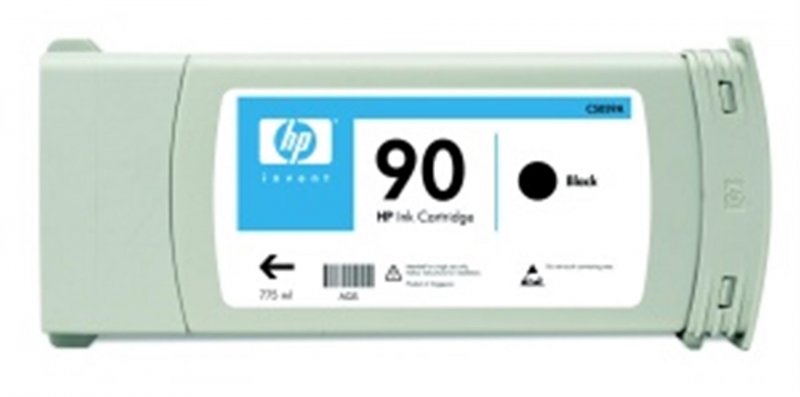 HP no. 90 - černý ink, 775ml, C5059A - poslední ks - obrázek produktu