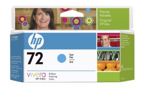HP no 72 - azurová ink. kazeta, C9371A - obrázek produktu