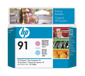 HP no 91 - sv.purpur. a sv.azur. tisk.hlava,C9462A - obrázek produktu
