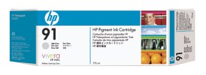 HP no 91 - sv. šedá ink. kazeta - 3 pack, C9482A - obrázek produktu