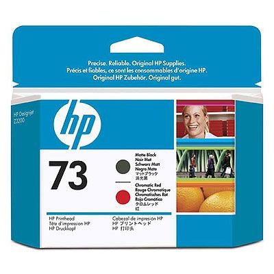 HP no 73 matná černá a chrom. červená tisk. hlava - obrázek produktu