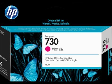 HP 730 130-ml Magenta Ink Cartridge - obrázek produktu