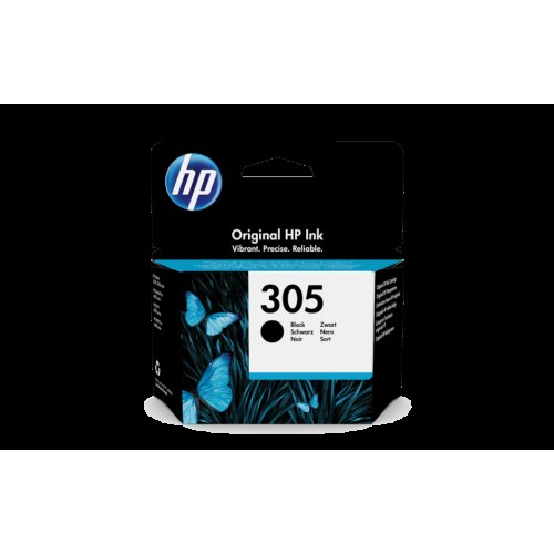 HP 305 černá inkoustová  kazeta, 3YM61AE - obrázek produktu