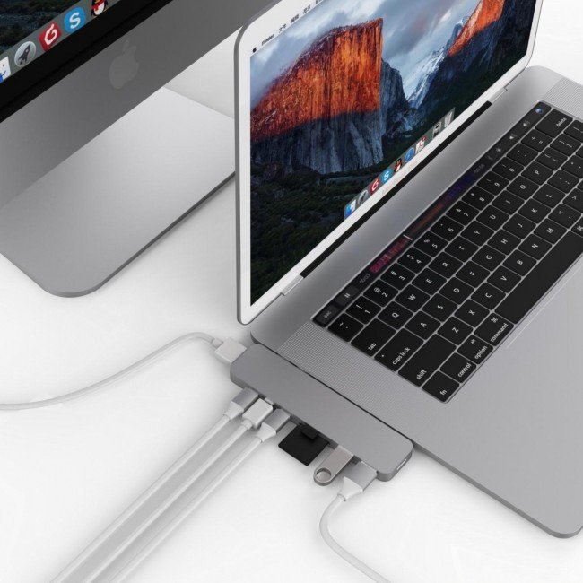 HyperDrive™ PRO USB-C Hub pro MacBook Pro - Gray - obrázek č. 1