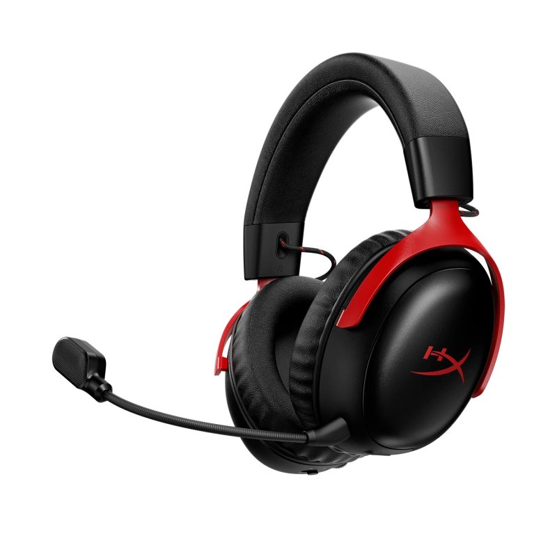 HyperX Cloud III S headset for PC,PS5 / 4-blk / red - obrázek produktu