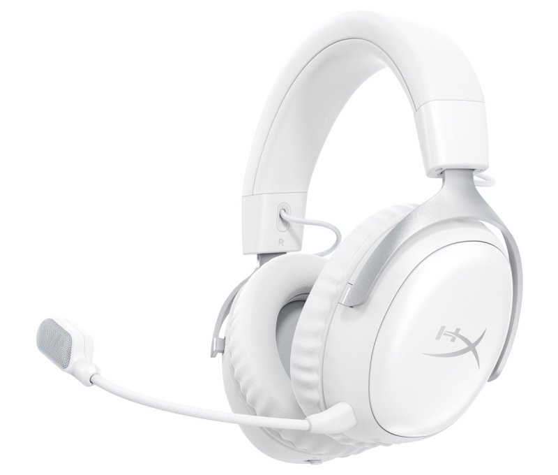 HP HyperX Cloud III S headset for PC,PS5 / 4-White - obrázek produktu