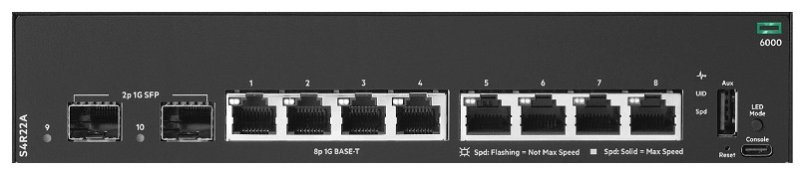 HPE ANW 6000 8G 2F Sw - obrázek produktu