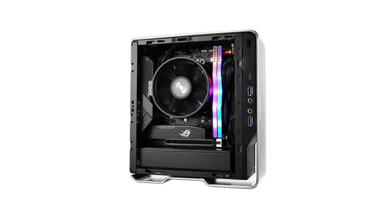 Skříň In-Win Chopin MAX Silver, miniITX +200W GOLD - obrázek č. 4