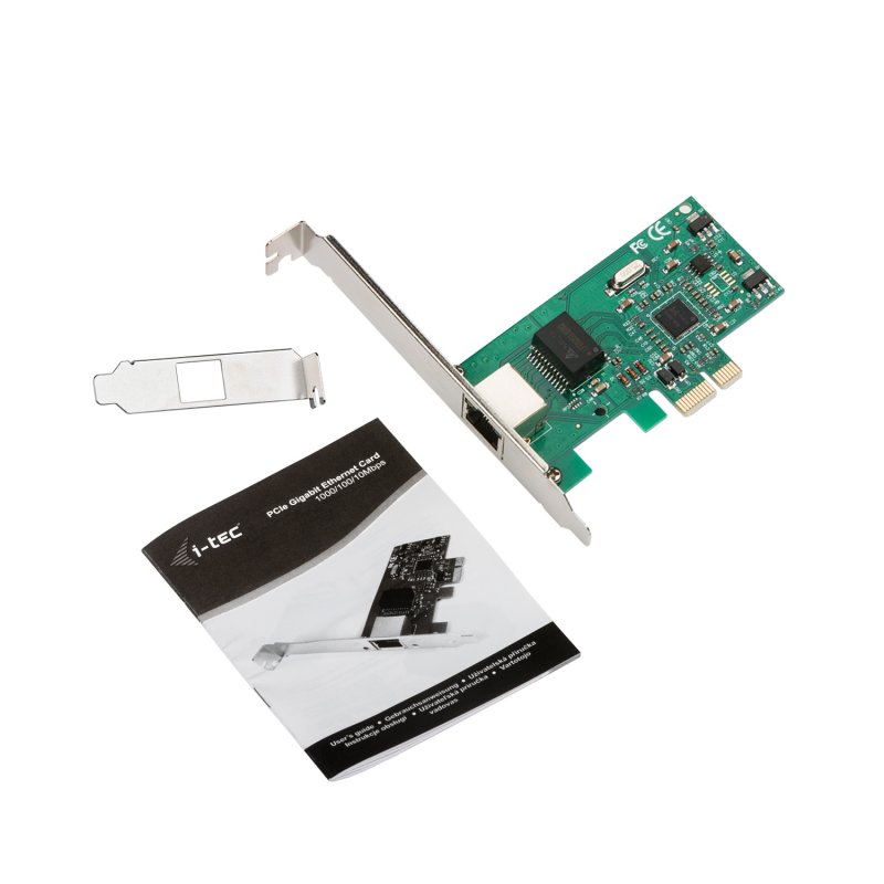 i-tec PCIe Gigabit Ethernet Card 1000/ 100/ 10 Mbps - obrázek č. 3