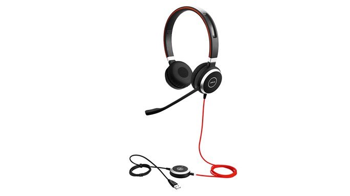 Jabra Evolve 40/ Stereo/ Jack/ Drát/ Černá - obrázek č. 3