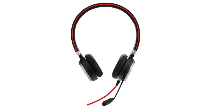 Jabra Evolve 40/ Stereo/ Jack/ Drát/ Černá - obrázek produktu