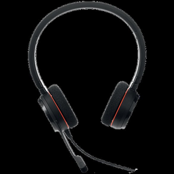Jabra Evolve 20 / Stereo / USB-C / Drát / MS / Černá - obrázek č. 1