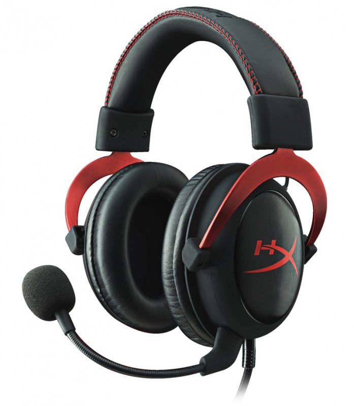 HyperX Cloud II - Pro herní headset červený - obrázek produktu