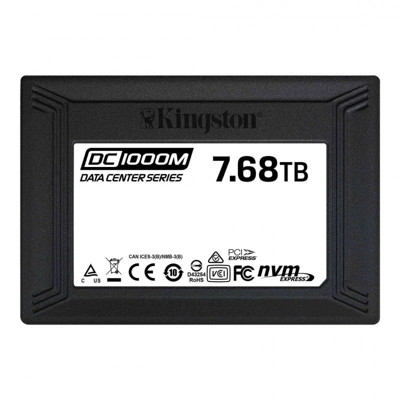 7680GB SSD DC1000M Kingston U.2 2280 NVMe - obrázek produktu