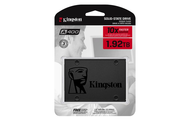 Kingston A400/ 2TB/ SSD/ 2.5"/ SATA/ 3R - obrázek č. 1