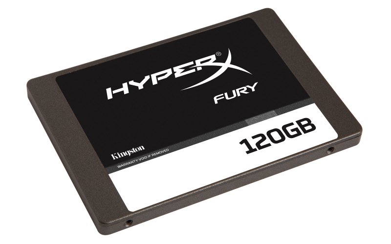 120GB SSD HyperX FURY SATA3 2.5" 7mm - obrázek produktu