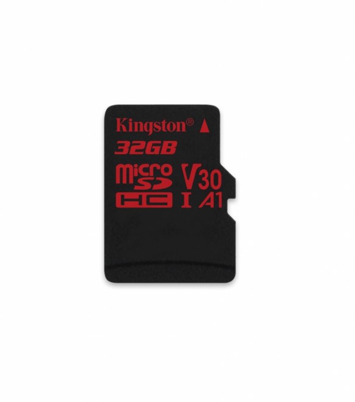 32GB microSDHC Kingston Canvas React  U3 100R/ 70W V30 A1 + bez adapteru - obrázek produktu