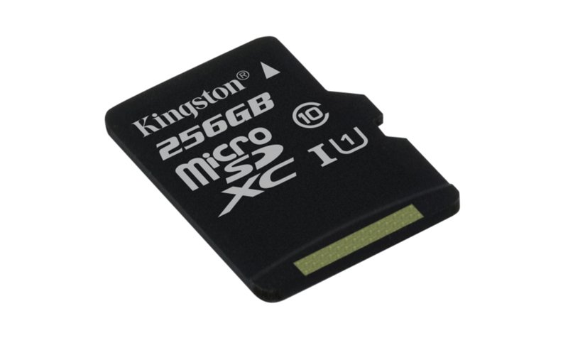 256GB microSDXC Kingston CL10 UHS-I 80R bez adap. - obrázek produktu
