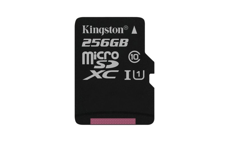 256GB microSDXC Kingston CL10 UHS-I 80R bez adap. - obrázek č. 1
