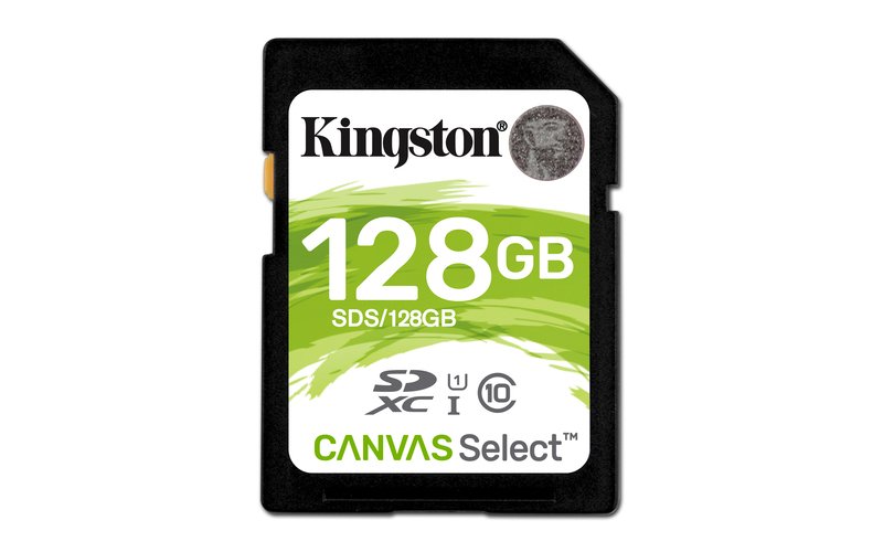 128GB SDXC Kingston Canvas Select CL10 UHS-I 80R - obrázek č. 1